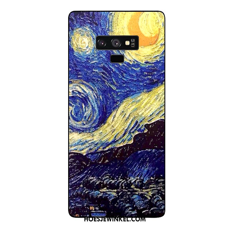 Samsung Galaxy Note 9 Hoesje Reliëf Hoes Hoge, Samsung Galaxy Note 9 Hoesje Bescherming Hanger