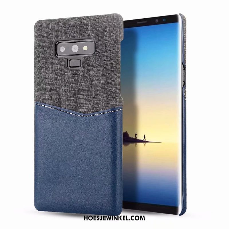 Samsung Galaxy Note 9 Hoesje Rood Twee Kleuren Mobiele Telefoon, Samsung Galaxy Note 9 Hoesje Patroon Hoes