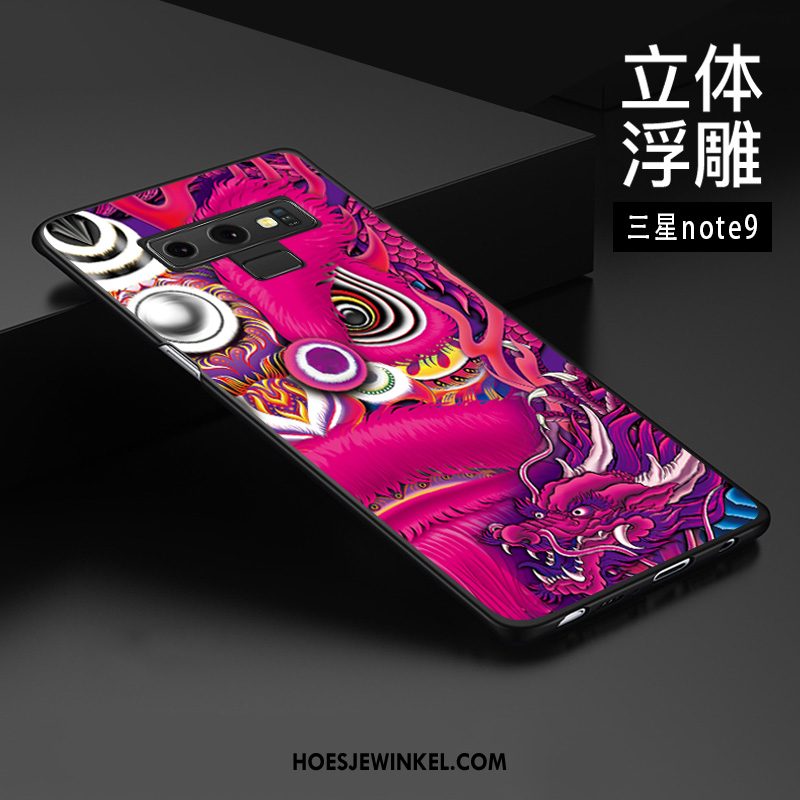 Samsung Galaxy Note 9 Hoesje Schrobben Hoes Anti-fall, Samsung Galaxy Note 9 Hoesje Trend Chinese Stijl