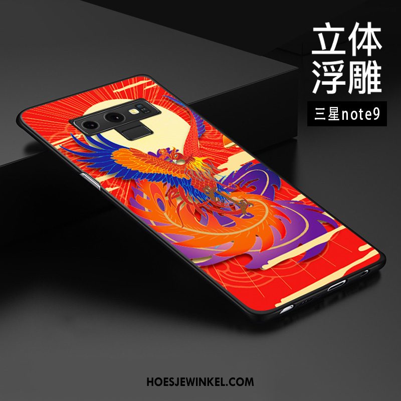 Samsung Galaxy Note 9 Hoesje Schrobben Hoes Anti-fall, Samsung Galaxy Note 9 Hoesje Trend Chinese Stijl