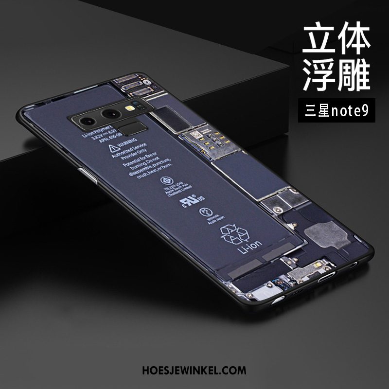 Samsung Galaxy Note 9 Hoesje Schrobben Hoes Anti-fall, Samsung Galaxy Note 9 Hoesje Trend Chinese Stijl