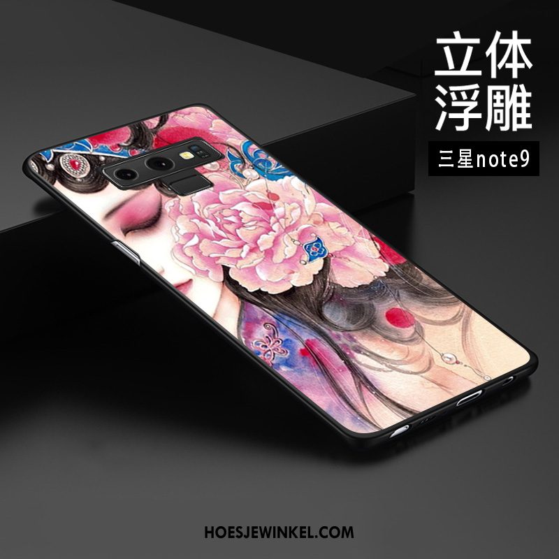 Samsung Galaxy Note 9 Hoesje Schrobben Hoes Anti-fall, Samsung Galaxy Note 9 Hoesje Trend Chinese Stijl