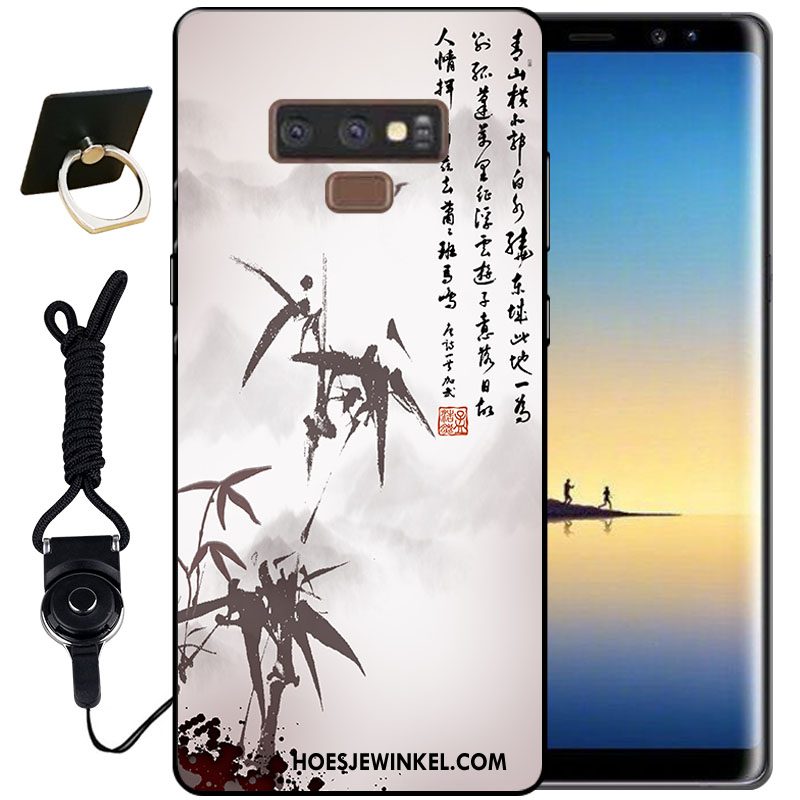 Samsung Galaxy Note 9 Hoesje Spotprent Ster Vintage, Samsung Galaxy Note 9 Hoesje All Inclusive Zoet