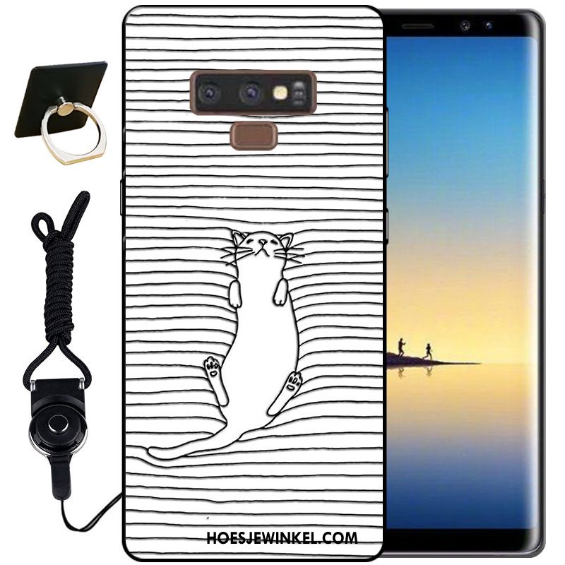 Samsung Galaxy Note 9 Hoesje Spotprent Ster Vintage, Samsung Galaxy Note 9 Hoesje All Inclusive Zoet