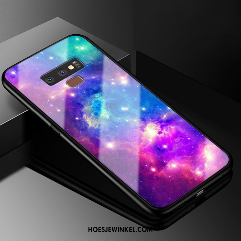 Samsung Galaxy Note 9 Hoesje Zacht Lovers Glas, Samsung Galaxy Note 9 Hoesje Persoonlijk Wit