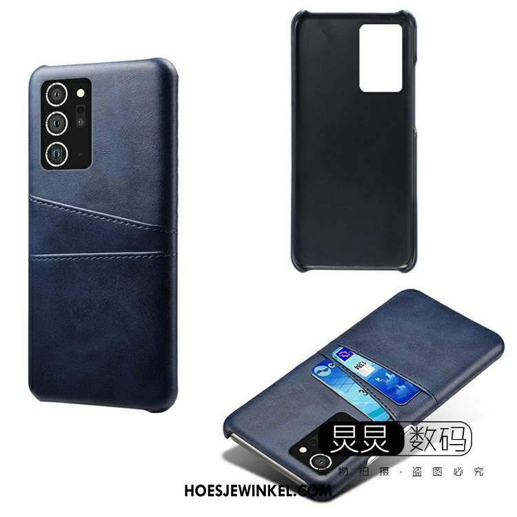 Samsung Galaxy Note20 Hoesje Mobiele Telefoon Leren Etui Kaart, Samsung Galaxy Note20 Hoesje Geel Ster