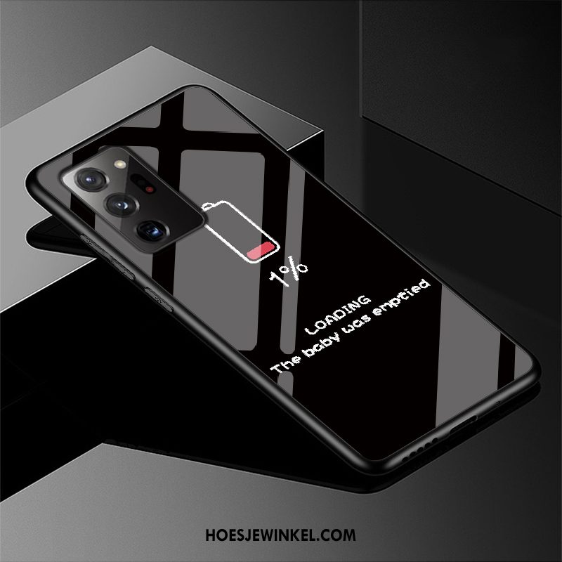 Samsung Galaxy Note20 Ultra Hoesje Anti-fall Hoes Glas, Samsung Galaxy Note20 Ultra Hoesje Ster Eenvoudige