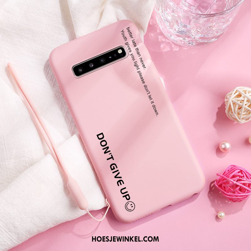 Samsung Galaxy S10 5g Hoesje Anti-fall Lovers Bescherming, Samsung Galaxy S10 5g Hoesje Trend Blauw