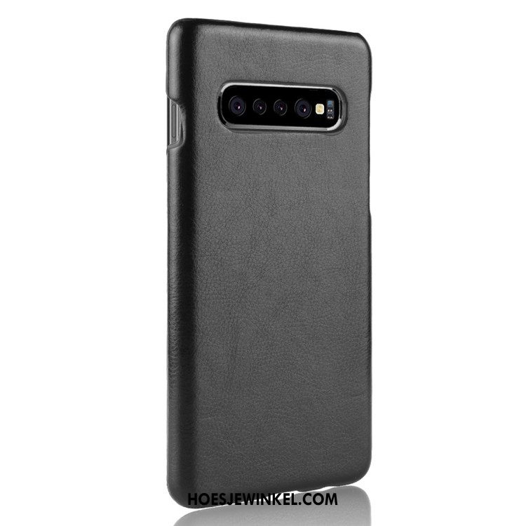 Samsung Galaxy S10 5g Hoesje Mobiele Telefoon Bescherming Leer, Samsung Galaxy S10 5g Hoesje Hard Ster Braun