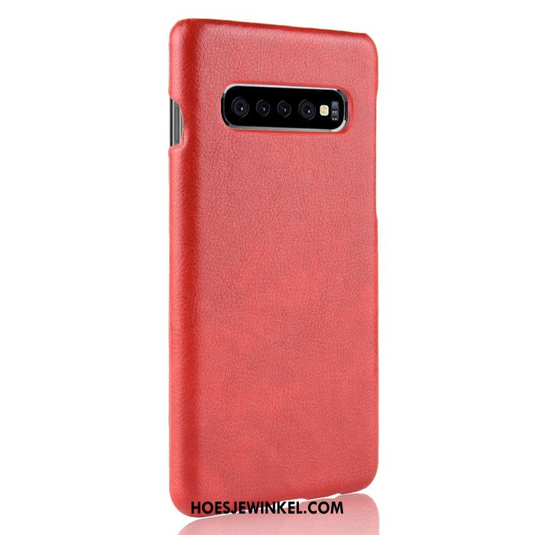 Samsung Galaxy S10 5g Hoesje Mobiele Telefoon Bescherming Leer, Samsung Galaxy S10 5g Hoesje Hard Ster Braun