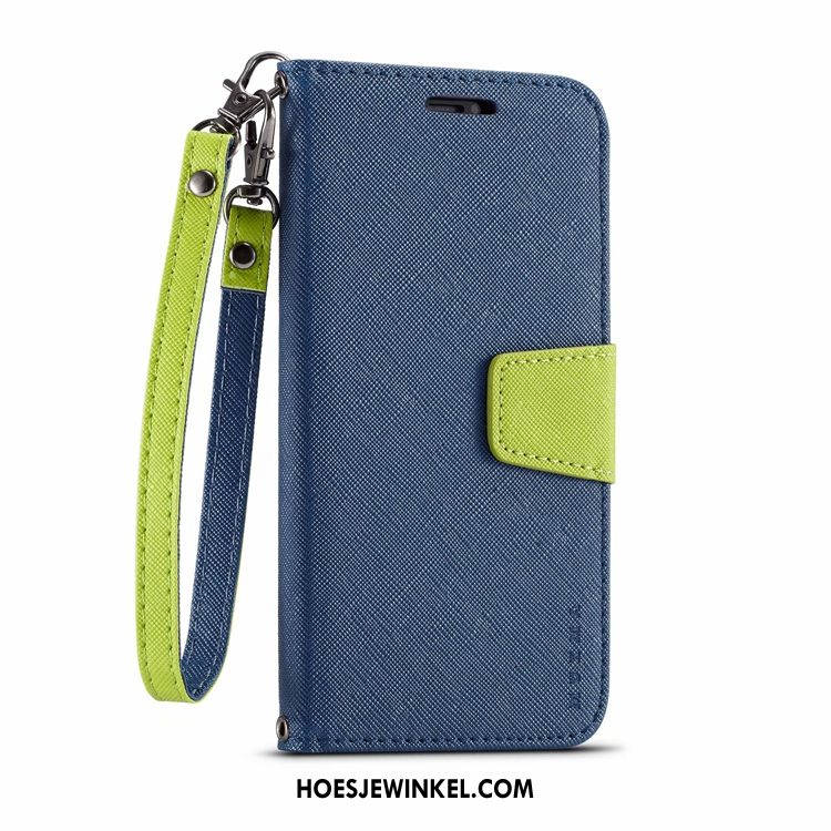 Samsung Galaxy S10 5g Hoesje Mobiele Telefoon Rood Clamshell, Samsung Galaxy S10 5g Hoesje Ster Leren Etui