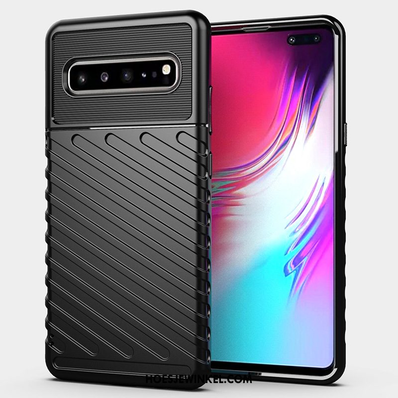 Samsung Galaxy S10 5g Hoesje Mobiele Telefoon Zacht Ster, Samsung Galaxy S10 5g Hoesje Zwart