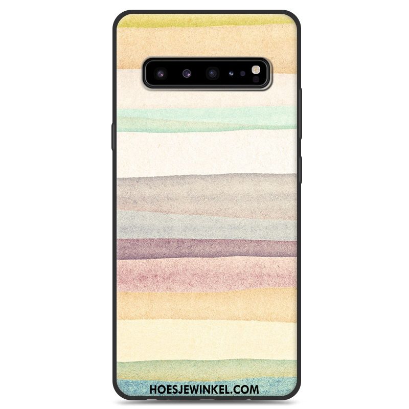 Samsung Galaxy S10 5g Hoesje Siliconen Zwart Mobiele Telefoon, Samsung Galaxy S10 5g Hoesje Bescherming Persoonlijk