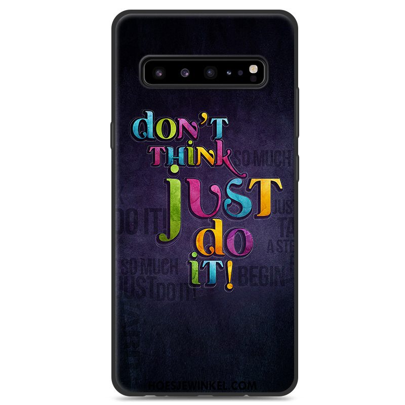 Samsung Galaxy S10 5g Hoesje Siliconen Zwart Mobiele Telefoon, Samsung Galaxy S10 5g Hoesje Bescherming Persoonlijk