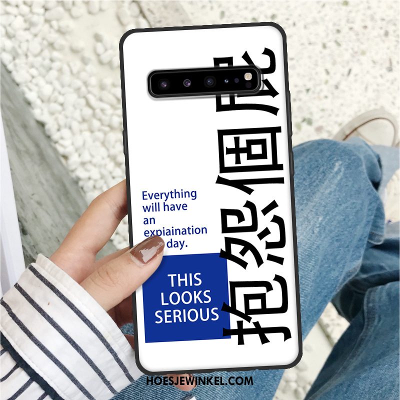 Samsung Galaxy S10 5g Hoesje Spotprent Mobiele Telefoon Bescherming, Samsung Galaxy S10 5g Hoesje Trendy Merk Ster