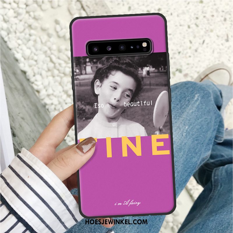 Samsung Galaxy S10 5g Hoesje Spotprent Mobiele Telefoon Bescherming, Samsung Galaxy S10 5g Hoesje Trendy Merk Ster