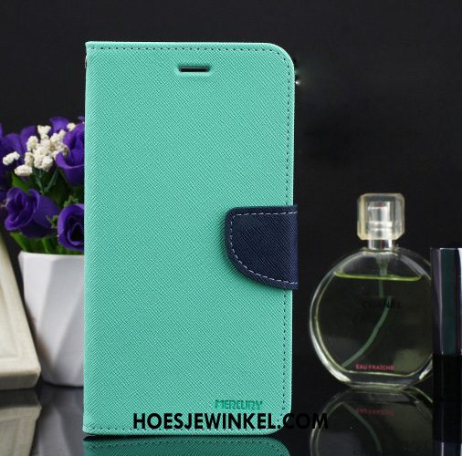 Samsung Galaxy S10 Hoesje Bescherming Leren Etui Trend, Samsung Galaxy S10 Hoesje Trendy Merk Purper