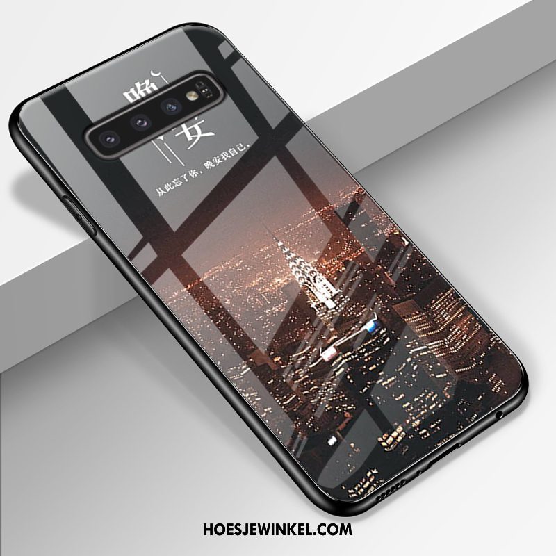 Samsung Galaxy S10+ Hoesje Bescherming Zacht Kunst, Samsung Galaxy S10+ Hoesje All Inclusive Persoonlijk