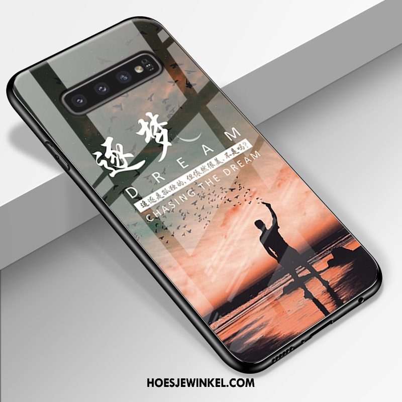 Samsung Galaxy S10+ Hoesje Bescherming Zacht Kunst, Samsung Galaxy S10+ Hoesje All Inclusive Persoonlijk