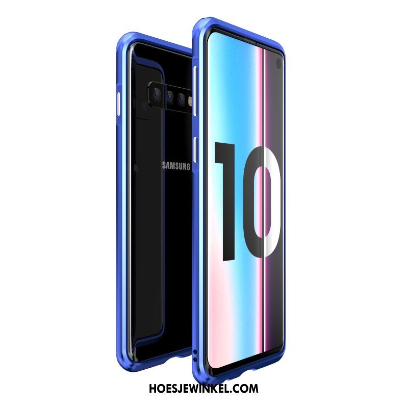 Samsung Galaxy S10+ Hoesje Doorzichtig Mode All Inclusive, Samsung Galaxy S10+ Hoesje Net Red Bescherming