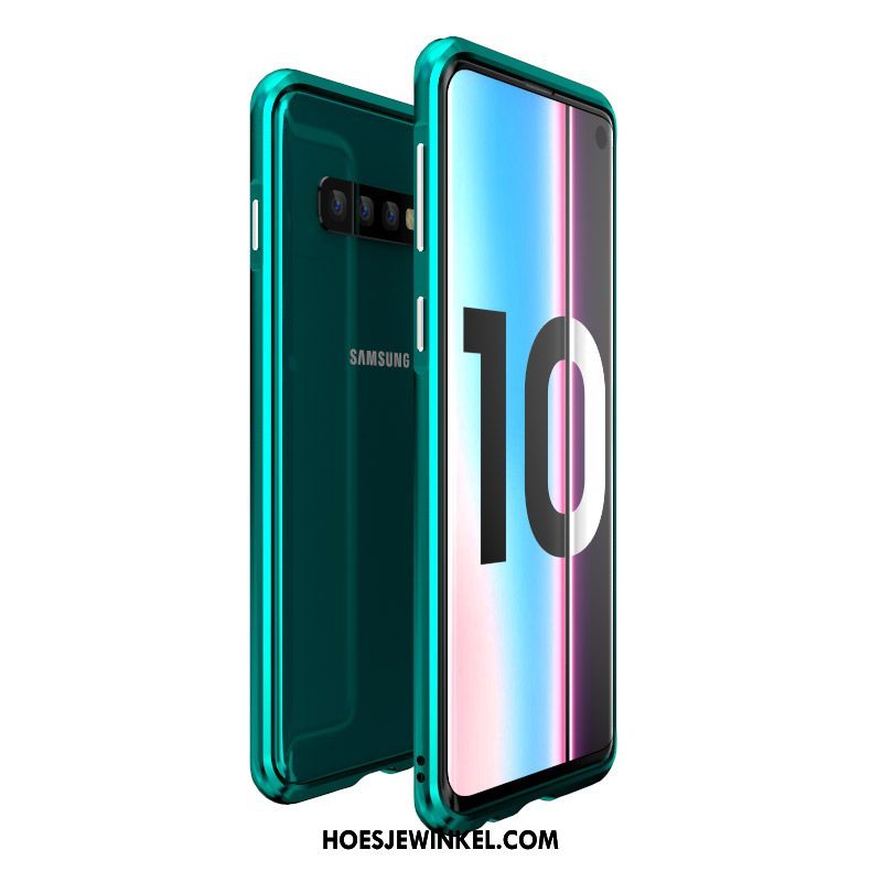 Samsung Galaxy S10+ Hoesje Doorzichtig Mode All Inclusive, Samsung Galaxy S10+ Hoesje Net Red Bescherming