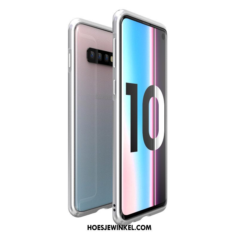 Samsung Galaxy S10+ Hoesje Doorzichtig Mode All Inclusive, Samsung Galaxy S10+ Hoesje Net Red Bescherming