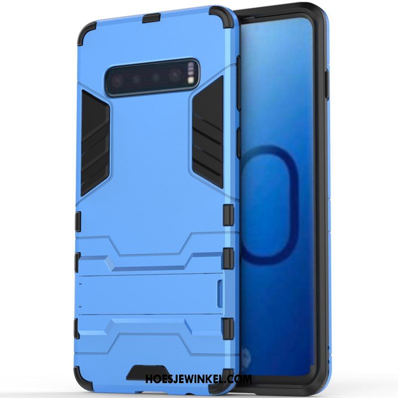 Samsung Galaxy S10+ Hoesje Hard Bescherming Geel, Samsung Galaxy S10+ Hoesje Tas Hoes