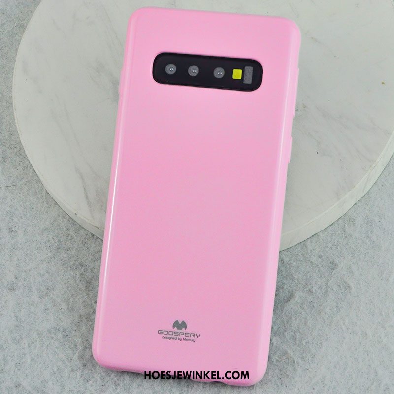 Samsung Galaxy S10 Hoesje Hoes Siliconen Anti-fall, Samsung Galaxy S10 Hoesje Ster Mobiele Telefoon