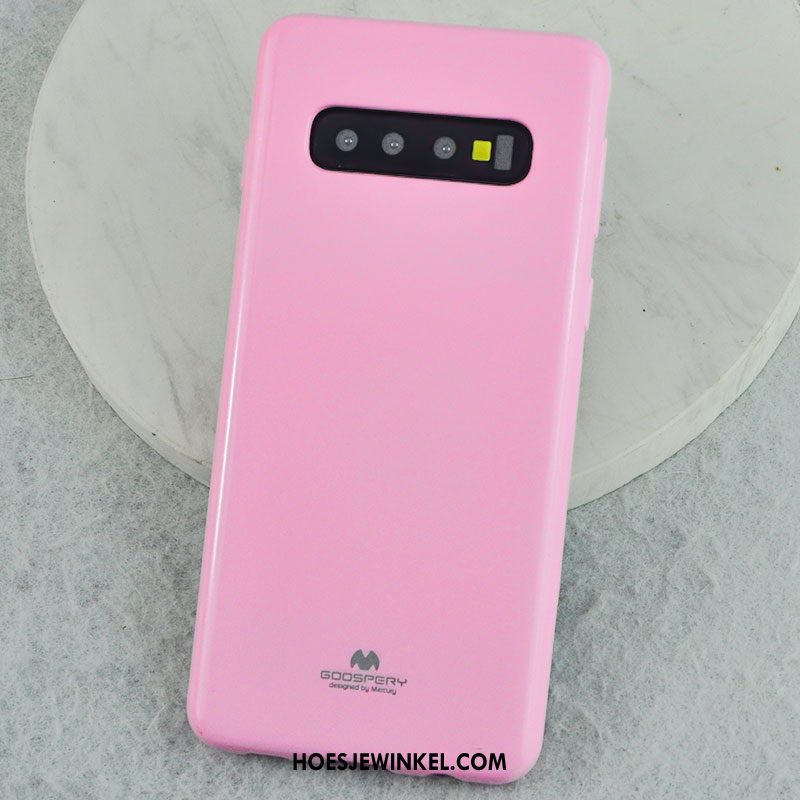 Samsung Galaxy S10 Hoesje Hoes Siliconen Anti-fall, Samsung Galaxy S10 Hoesje Ster Mobiele Telefoon