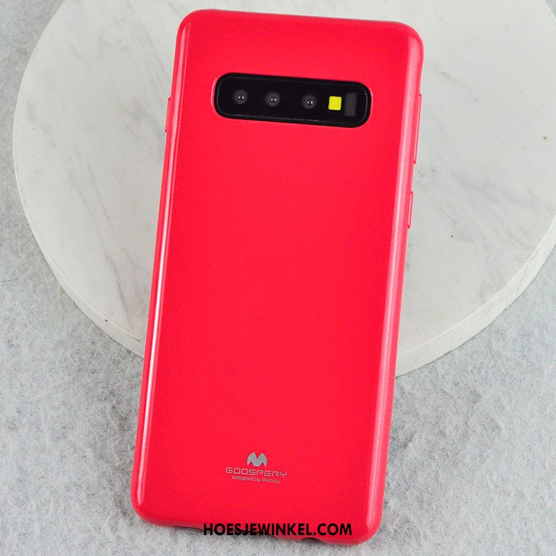 Samsung Galaxy S10 Hoesje Hoes Siliconen Anti-fall, Samsung Galaxy S10 Hoesje Ster Mobiele Telefoon