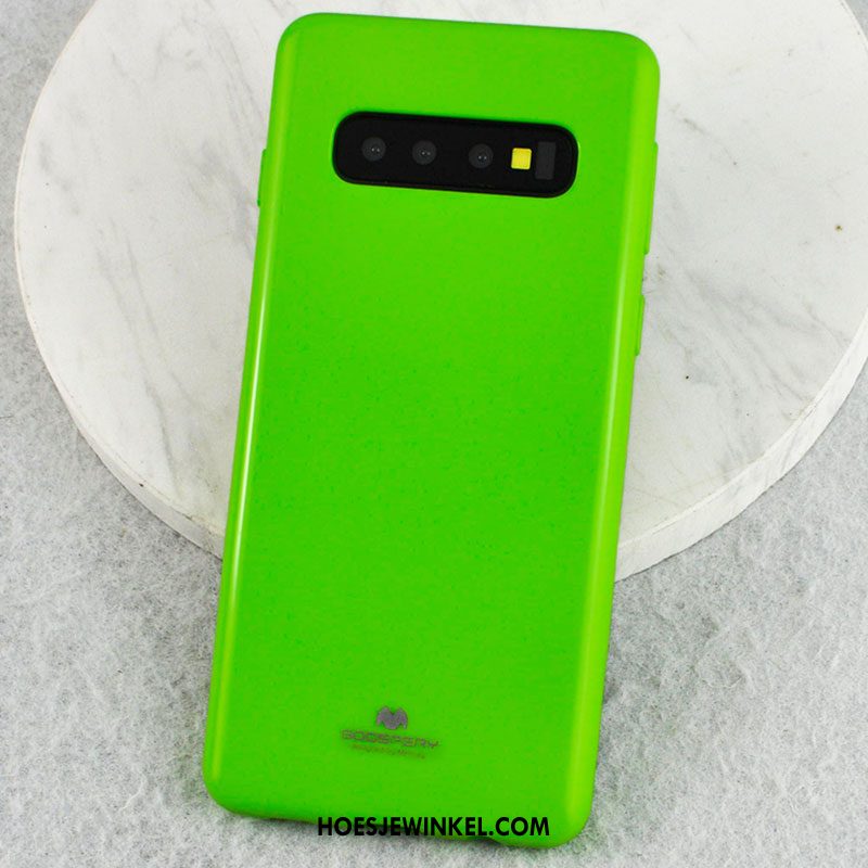 Samsung Galaxy S10 Hoesje Hoes Siliconen Anti-fall, Samsung Galaxy S10 Hoesje Ster Mobiele Telefoon