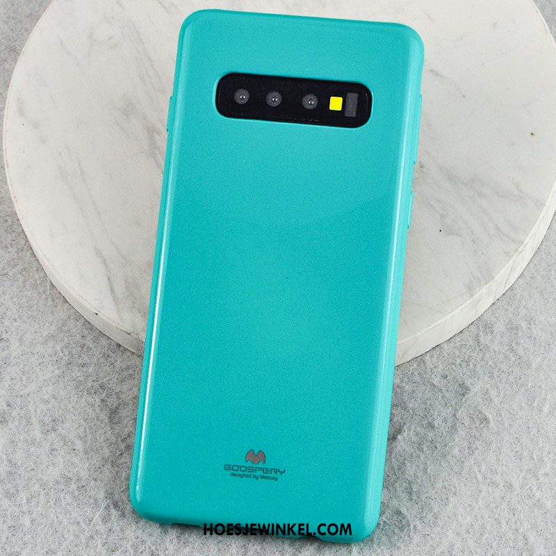 Samsung Galaxy S10 Hoesje Hoes Siliconen Anti-fall, Samsung Galaxy S10 Hoesje Ster Mobiele Telefoon