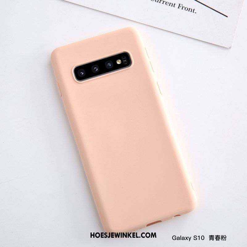 Samsung Galaxy S10 Hoesje Lichte En Dun Schrobben Trend, Samsung Galaxy S10 Hoesje Mobiele Telefoon Siliconen