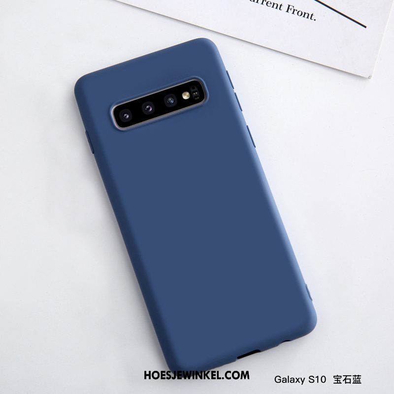 Samsung Galaxy S10 Hoesje Lichte En Dun Schrobben Trend, Samsung Galaxy S10 Hoesje Mobiele Telefoon Siliconen