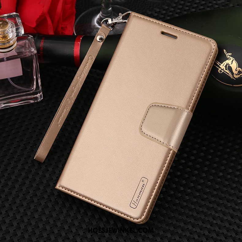 Samsung Galaxy S10 Hoesje Luxe Leren Etui Ster, Samsung Galaxy S10 Hoesje Hanger Bescherming