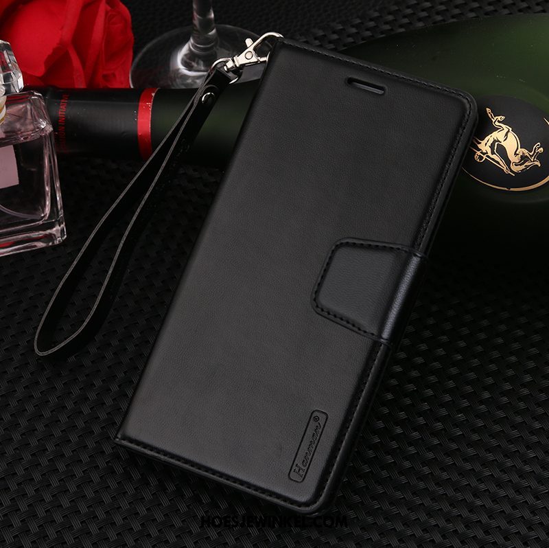 Samsung Galaxy S10 Hoesje Luxe Leren Etui Ster, Samsung Galaxy S10 Hoesje Hanger Bescherming