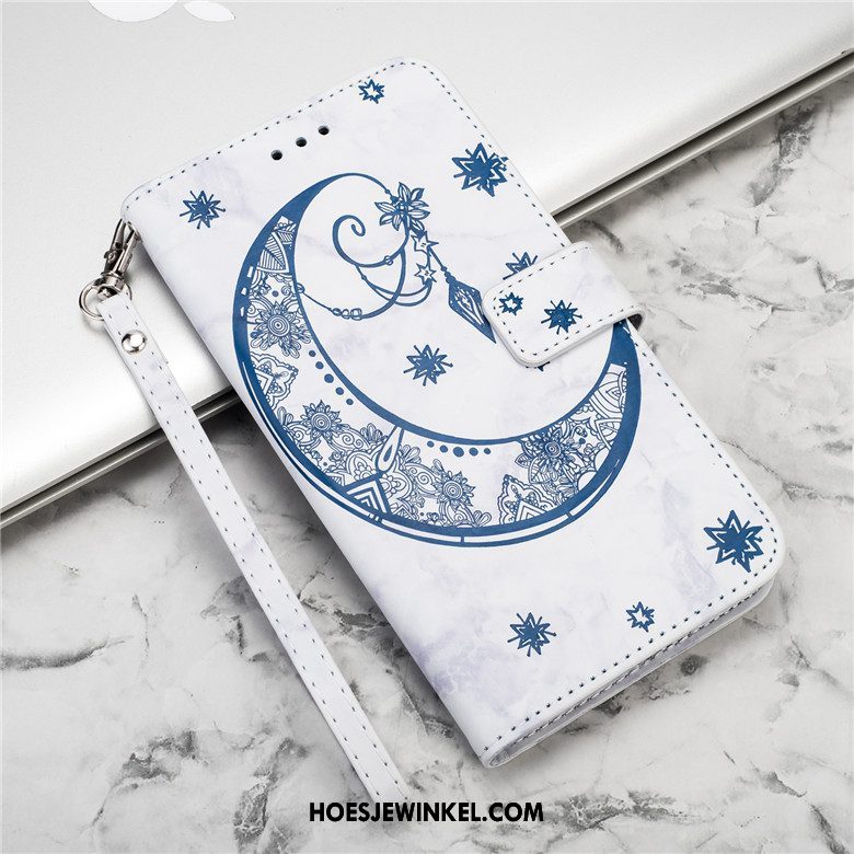 Samsung Galaxy S10+ Hoesje Mobiele Telefoon Geel Anti-fall, Samsung Galaxy S10+ Hoesje Leren Etui Folio