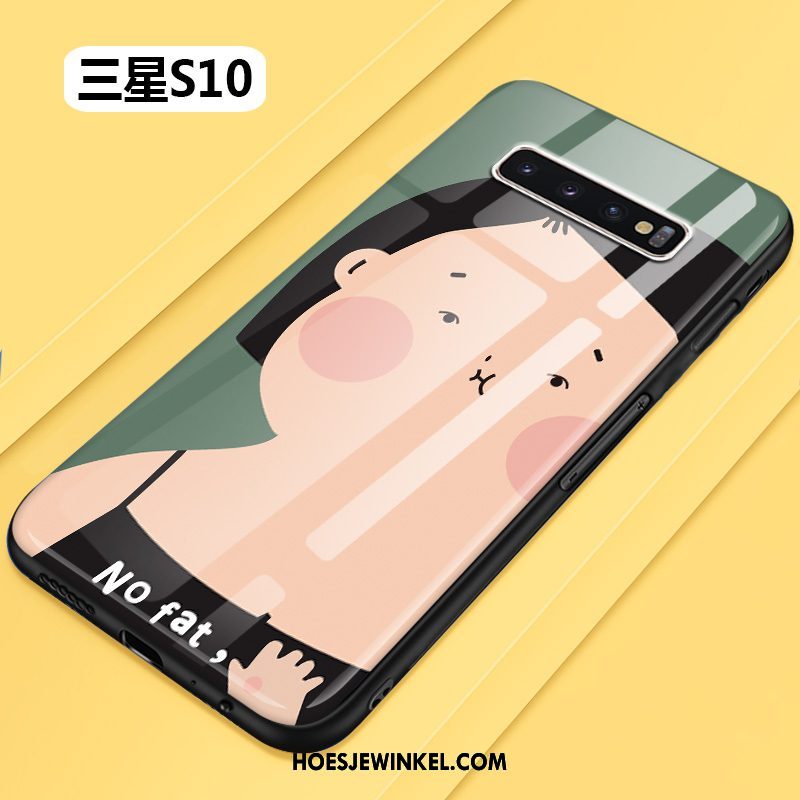 Samsung Galaxy S10 Hoesje Mode Spotprent Anti-fall, Samsung Galaxy S10 Hoesje Mini Mobiele Telefoon