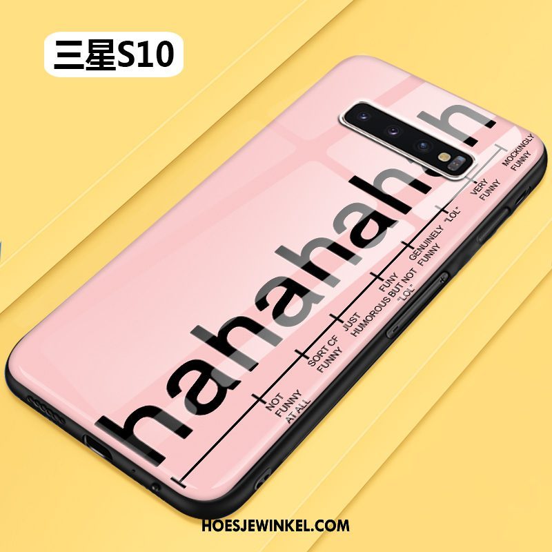 Samsung Galaxy S10 Hoesje Mode Spotprent Anti-fall, Samsung Galaxy S10 Hoesje Mini Mobiele Telefoon