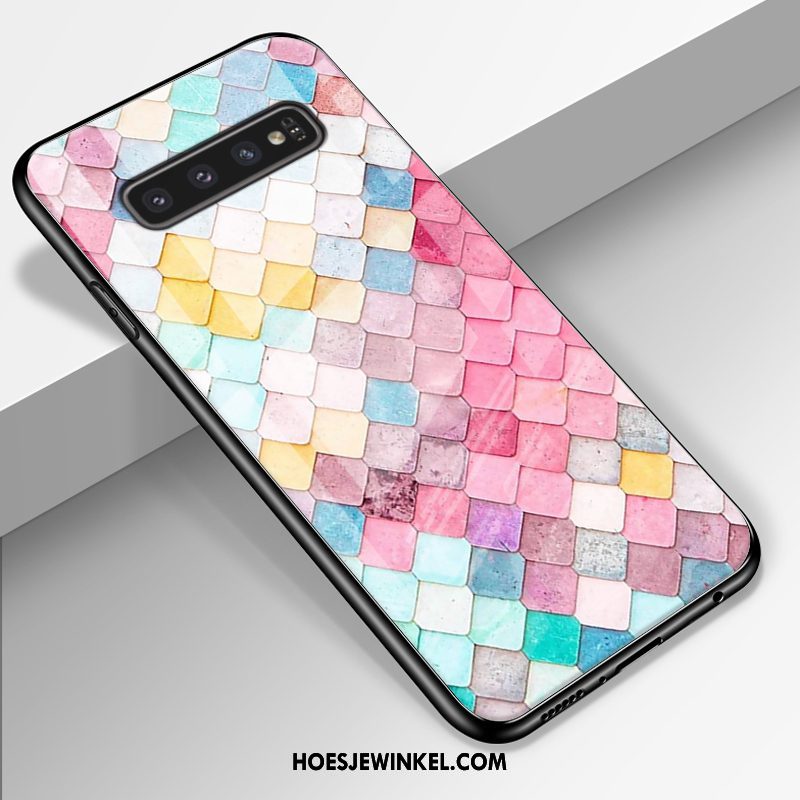 Samsung Galaxy S10+ Hoesje Mooie Trend Mini, Samsung Galaxy S10+ Hoesje Kleur Persoonlijk