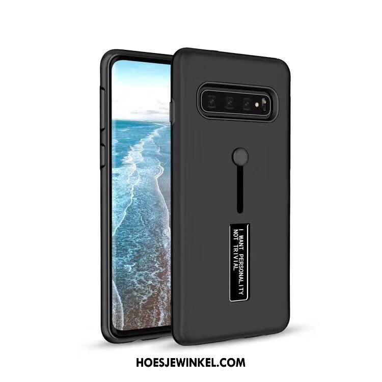 Samsung Galaxy S10 Hoesje Ondersteuning Hoes Mobiele Telefoon, Samsung Galaxy S10 Hoesje Ster Rood