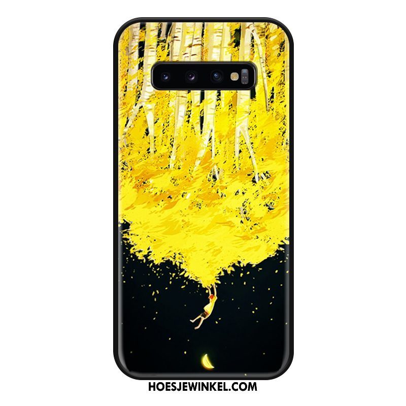 Samsung Galaxy S10 Hoesje Reliëf Persoonlijk Mobiele Telefoon, Samsung Galaxy S10 Hoesje Bescherming Anti-fall