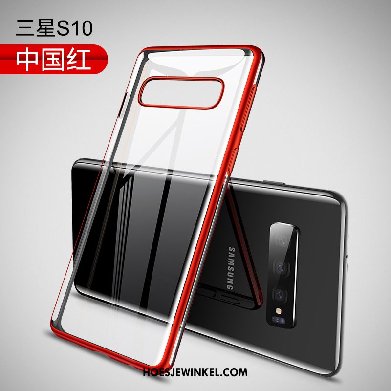 Samsung Galaxy S10 Hoesje Scheppend Trendy Merk Zacht, Samsung Galaxy S10 Hoesje Mobiele Telefoon Doorzichtig