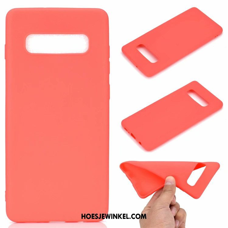 Samsung Galaxy S10+ Hoesje Schrobben Mobiele Telefoon Bescherming, Samsung Galaxy S10+ Hoesje Hoes Pu