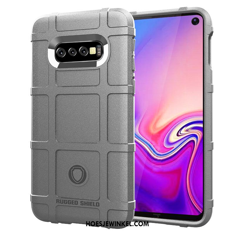 Samsung Galaxy S10 Hoesje Schrobben Persoonlijk Hoes, Samsung Galaxy S10 Hoesje All Inclusive Mobiele Telefoon Braun