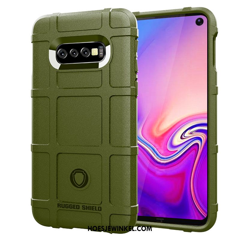 Samsung Galaxy S10 Hoesje Schrobben Persoonlijk Hoes, Samsung Galaxy S10 Hoesje All Inclusive Mobiele Telefoon Braun