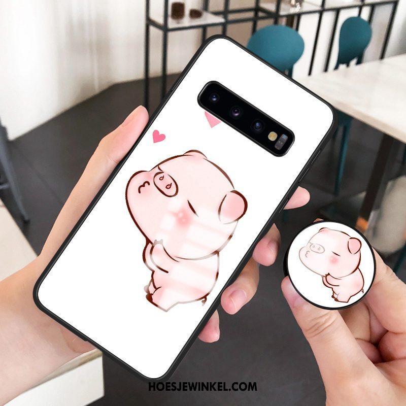 Samsung Galaxy S10+ Hoesje Siliconen Bescherming Hoes, Samsung Galaxy S10+ Hoesje Persoonlijk Glas