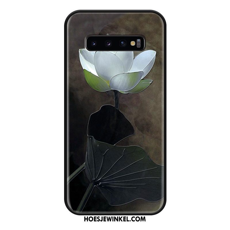 Samsung Galaxy S10 Hoesje Ster Chinese Stijl Hoes, Samsung Galaxy S10 Hoesje Vintage Mode