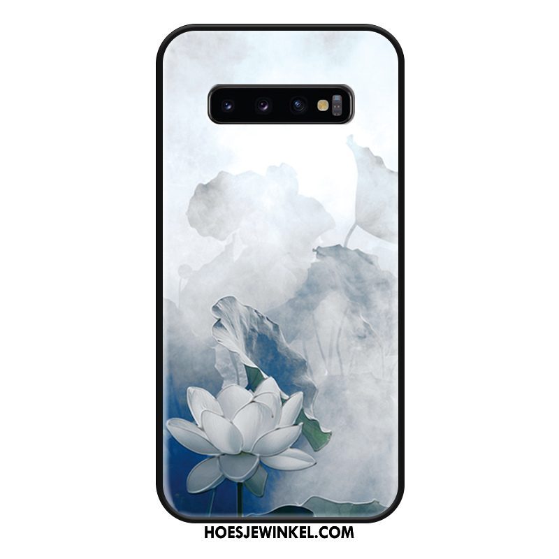 Samsung Galaxy S10 Hoesje Ster Chinese Stijl Hoes, Samsung Galaxy S10 Hoesje Vintage Mode