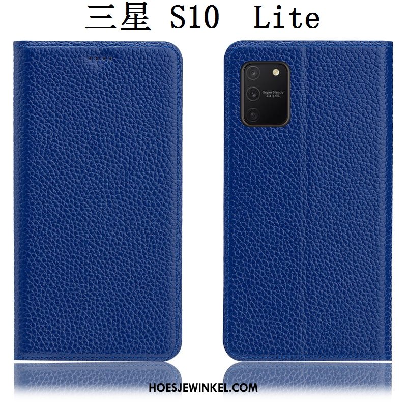 Samsung Galaxy S10 Lite Hoesje Bescherming Hoes Rood, Samsung Galaxy S10 Lite Hoesje All Inclusive Folio